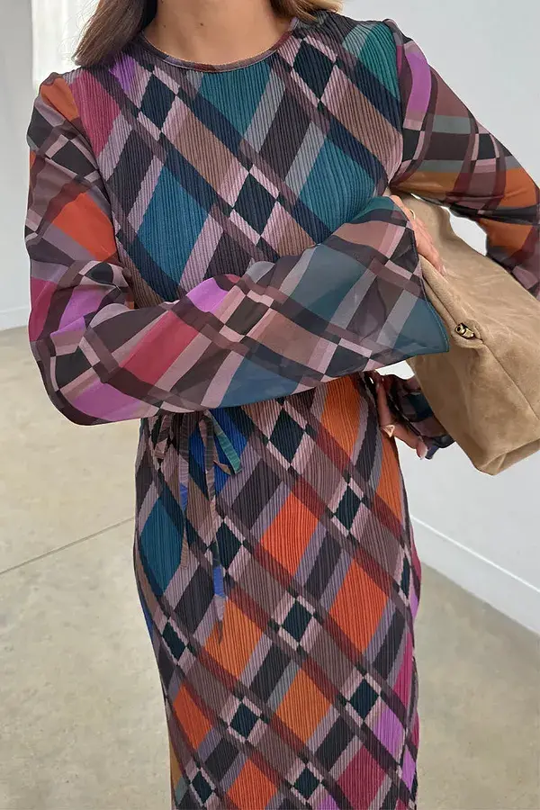 Never Fully Dressed Check Soho Dress