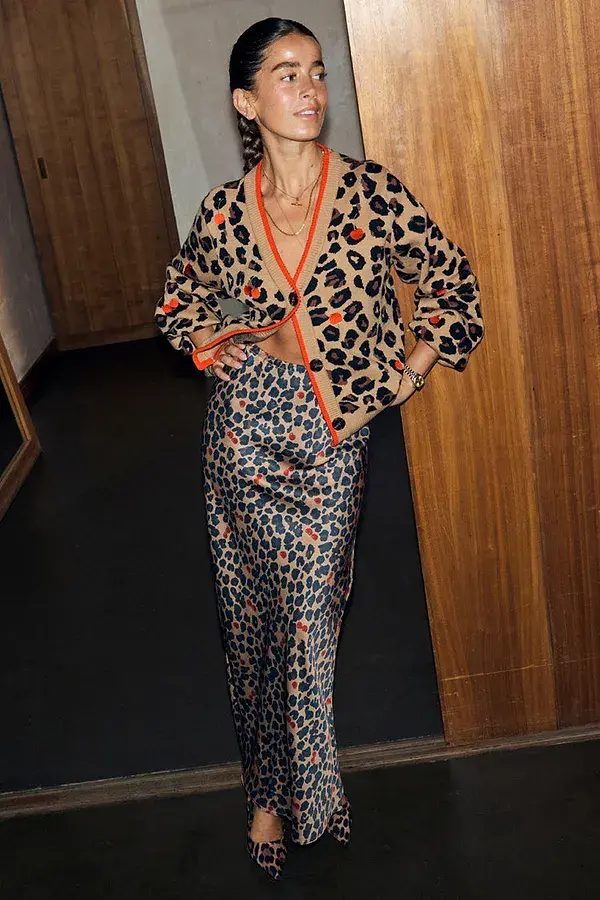 Never Fully Dressed Cherry Leopard Cardigan