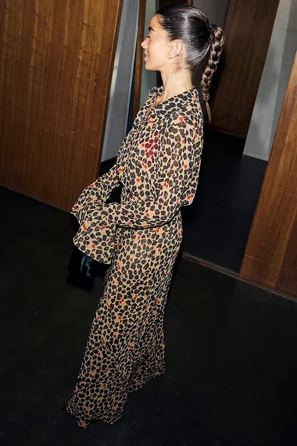 Never Fully Dressed Cherry Leopard Mia Dress