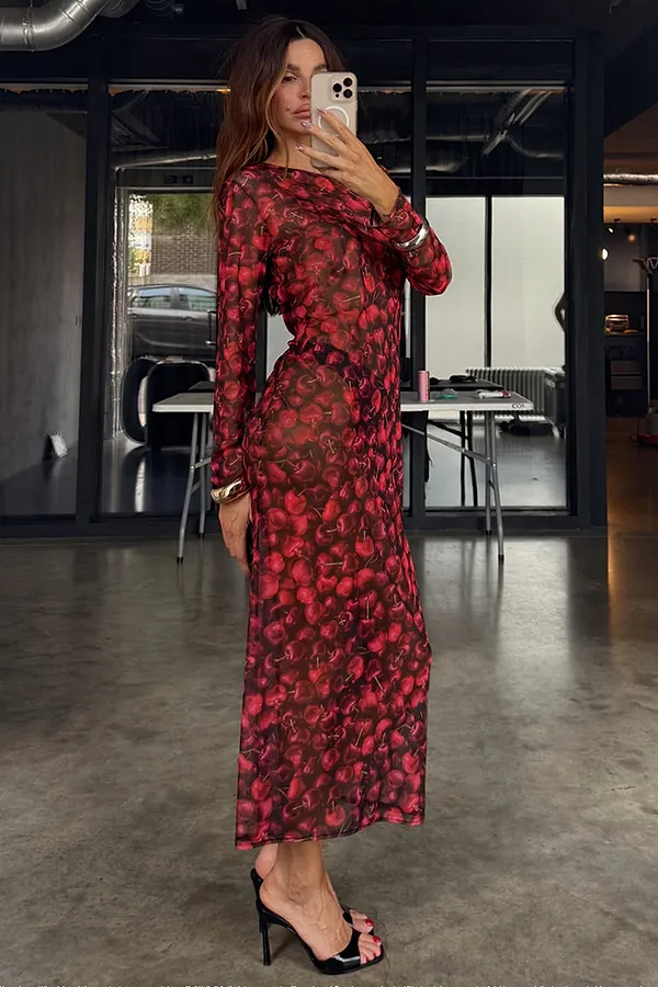 never fully dressed Cherry Mesh Soho Dress