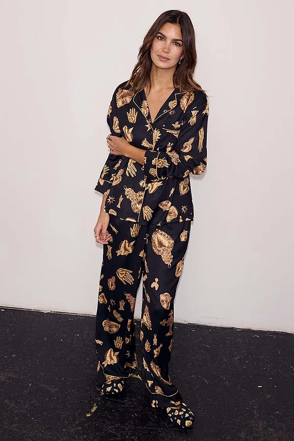 Never Fully Dressed Deloris Button Through Pyjamas