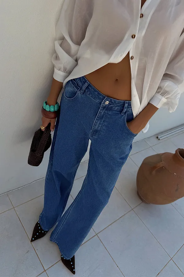 never fully dressed Deloris Denim Jean