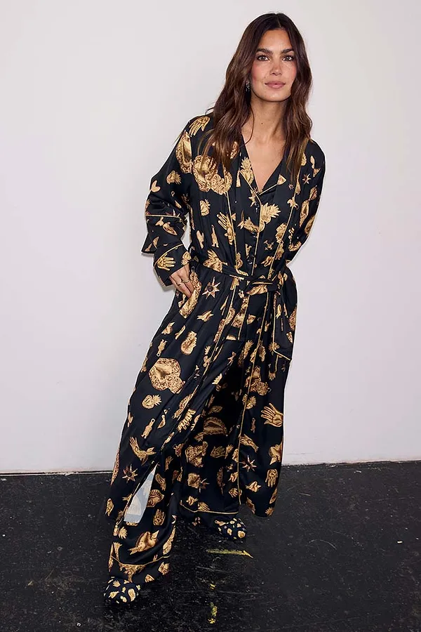 Never Fully Dressed Deloris Satin Robe