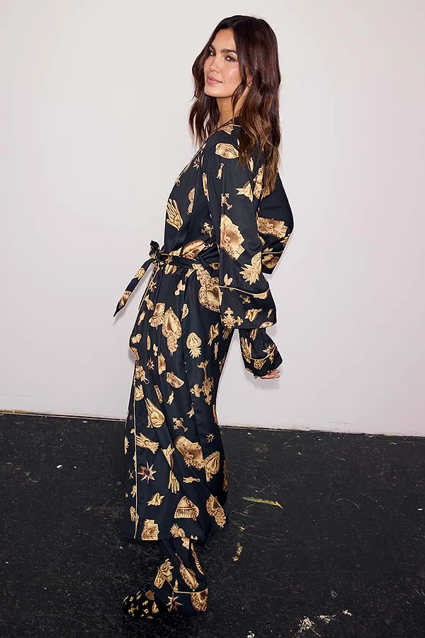 Never Fully Dressed Deloris Satin Robe