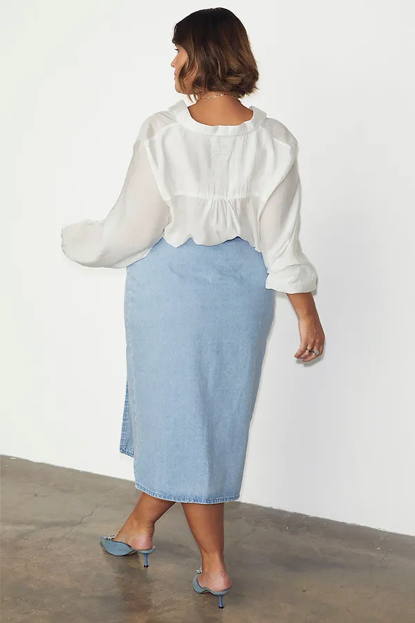 Never Fully Dressed Denim Jaspre Skirt
