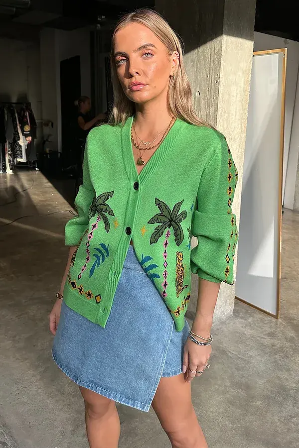 Never Fully Dressed Denim Mini Jaspre Skirt