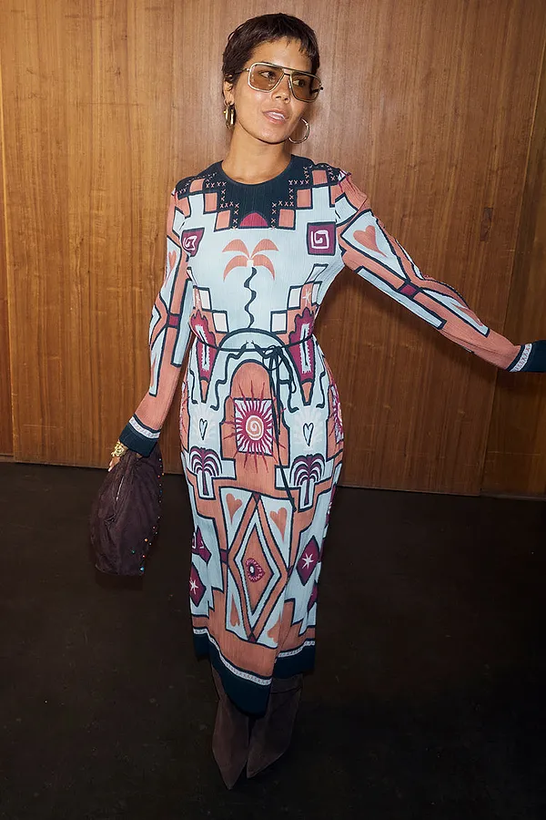 Never Fully Dressed Geometric Gaia Dress