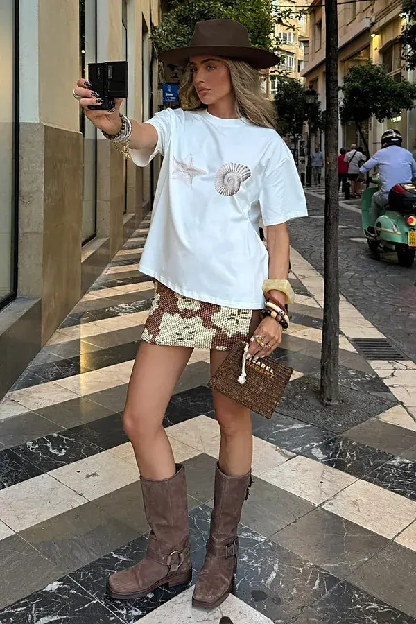 never fully dressed Jaden Beaded Skirt