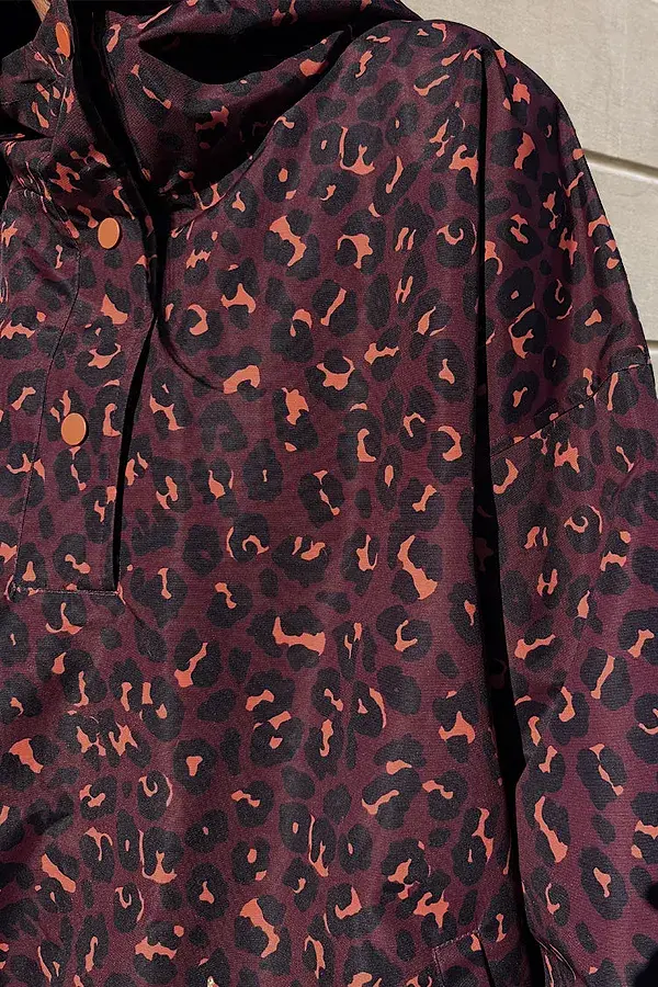 Never Fully Dressed Leopard Rain Mac