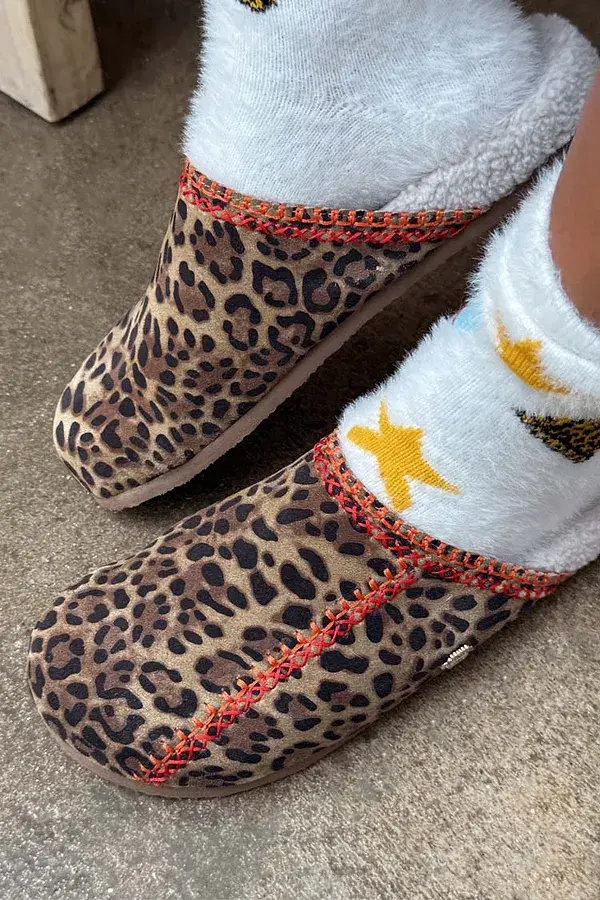 Never Fully Dressed Leopard Slipper