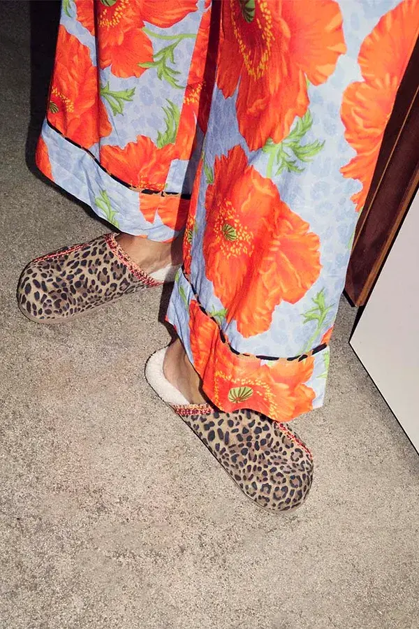 never fully dressed Leopard Slipper