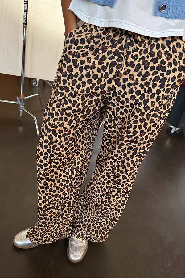 Never Fully Dressed Lucia Leopard Elissa Trousers