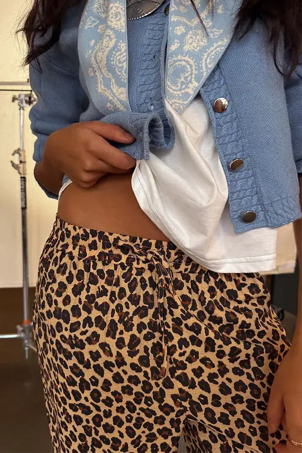 Never Fully Dressed Lucia Leopard Elissa Trousers