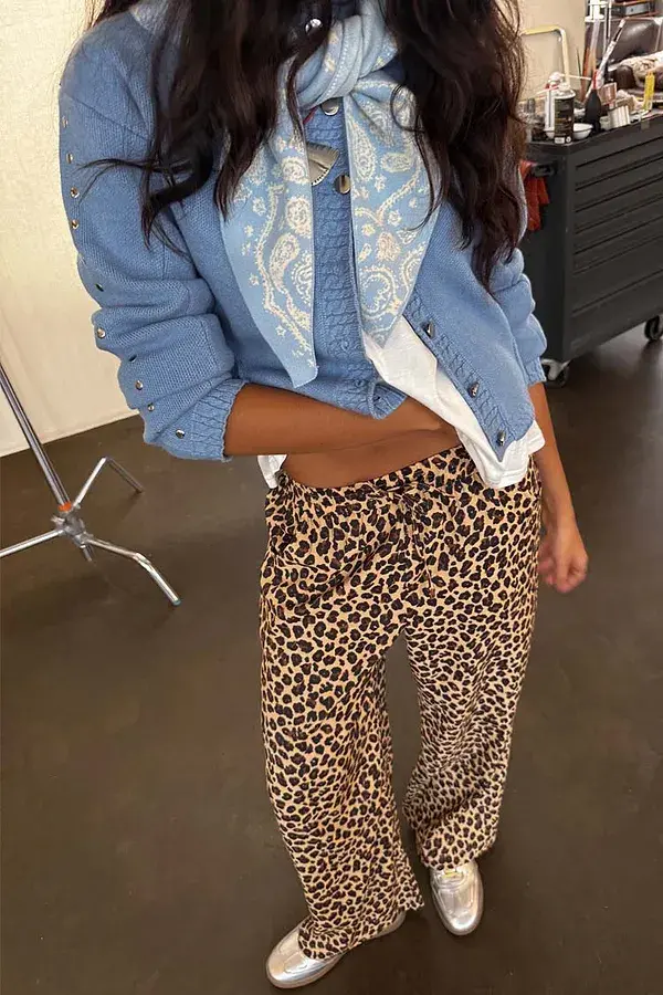 never fully dressed Lucia Leopard Elissa Trousers