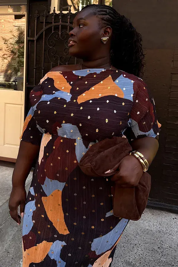 Never Fully Dressed Mara Abstract Tilly Dress