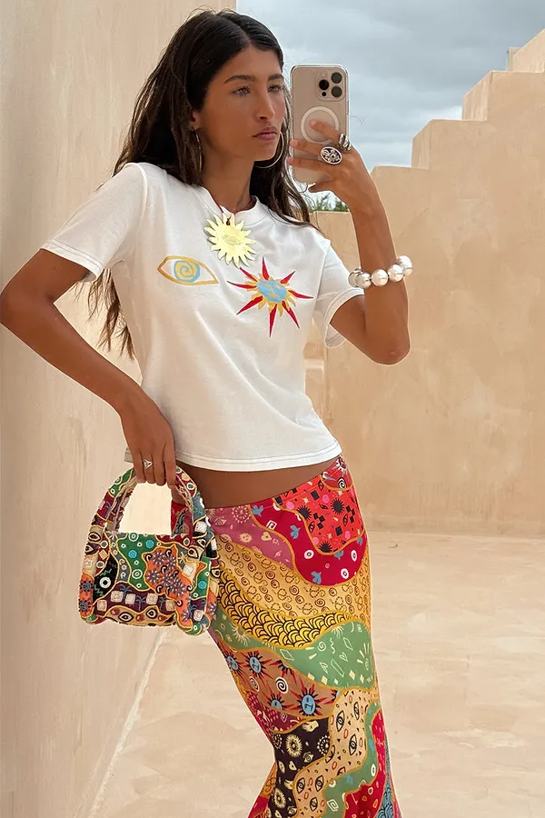 Never Fully Dressed Morocco Beaded Bag