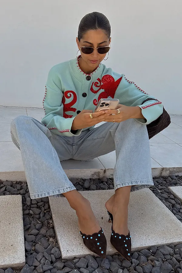 Never Fully Dressed Octopus Cardigan