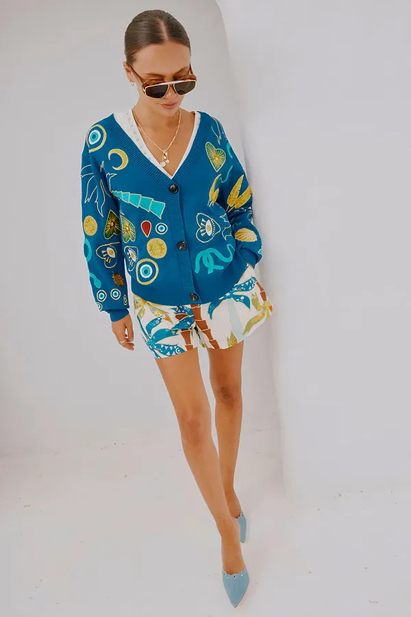 Never Fully Dressed Palm Elissa Shorts