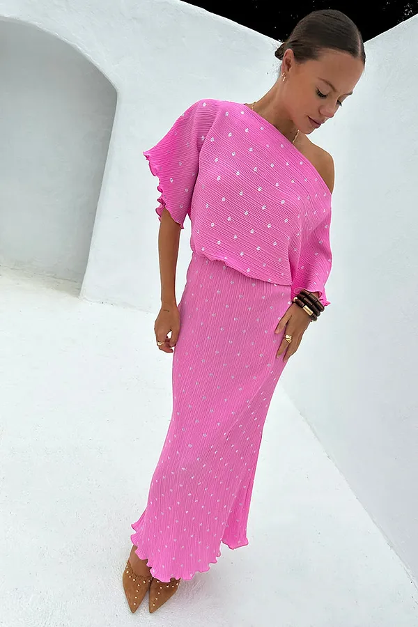 Never Fully Dressed Petal Pink Tilly Dress