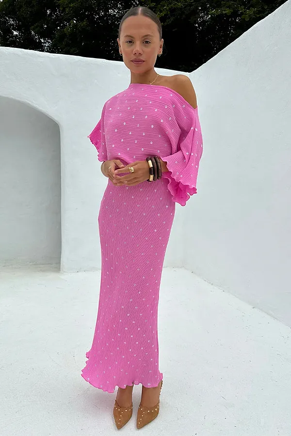 never fully dressed Petal Pink Tilly Dress Petite