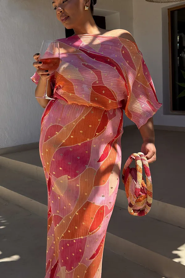 Never Fully Dressed Pink Abstract Bag