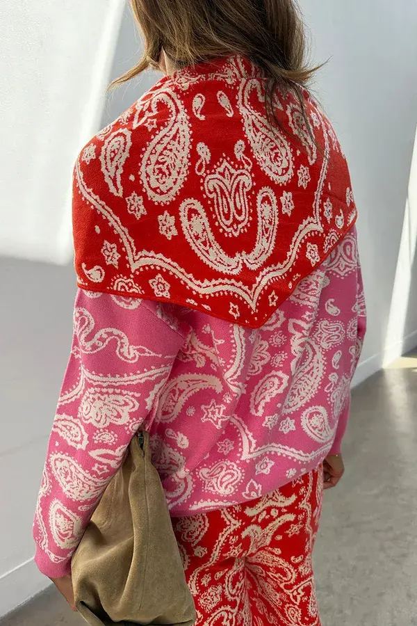 Never Fully Dressed Pink Bandana Copenhagen Jumper