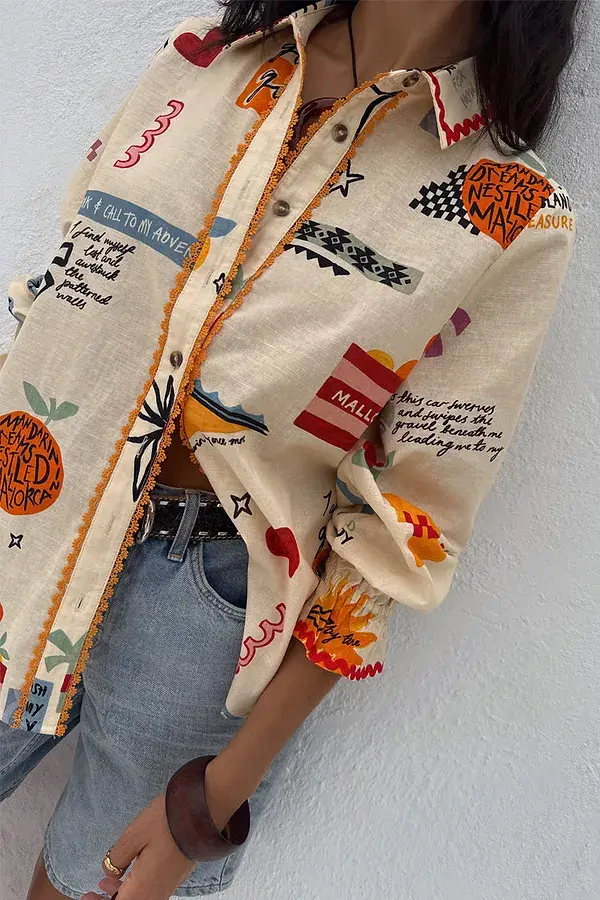 Never Fully Dressed Poema Geanie Shirt