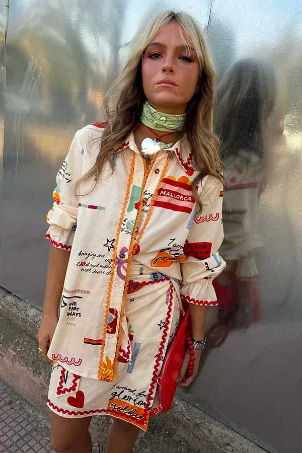 Never Fully Dressed Poema Geanie Shirt