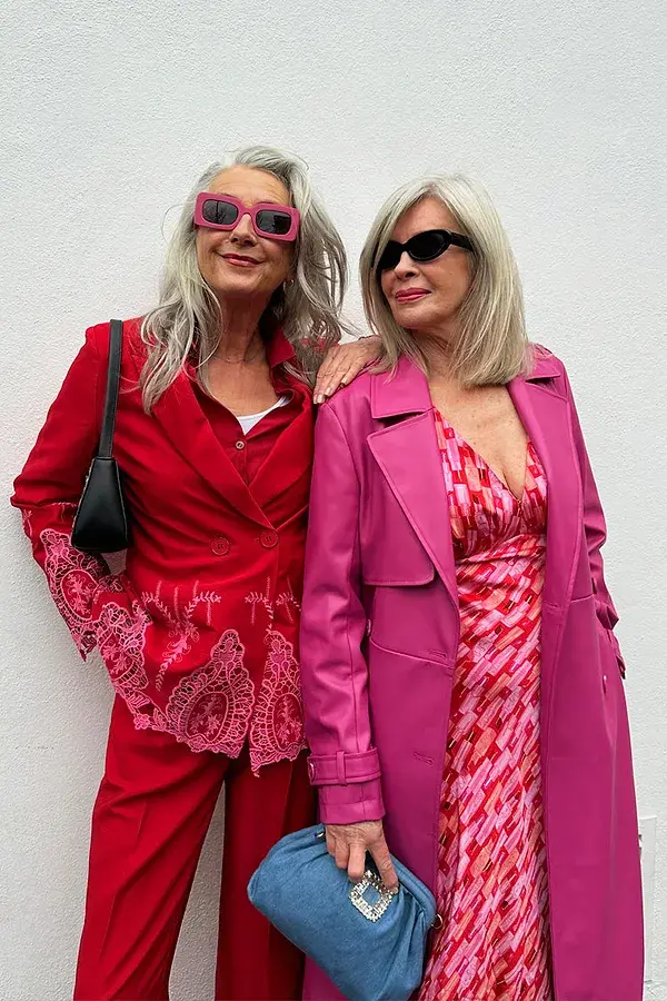Never Fully Dressed Red And Pink Lace Frany Blazer