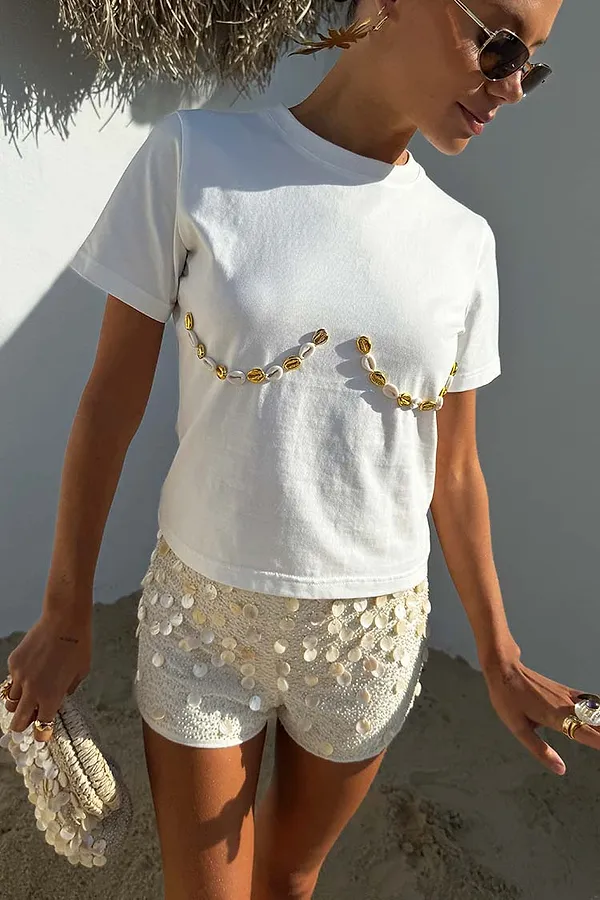 Never Fully Dressed Shells Hot Pants