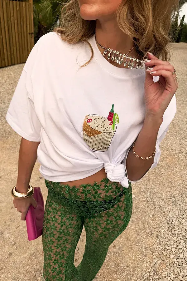 never fully dressed Spicy Margarita T-Shirt