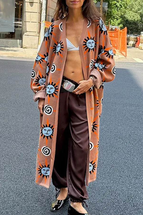 Never Fully Dressed Tan Sun Cardigan