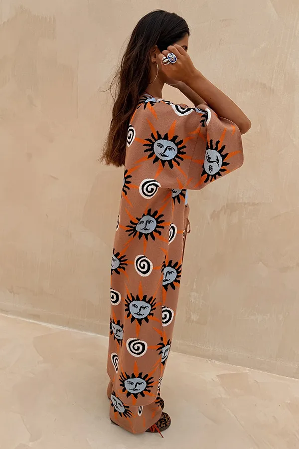 never fully dressed Tan Sun Cardigan