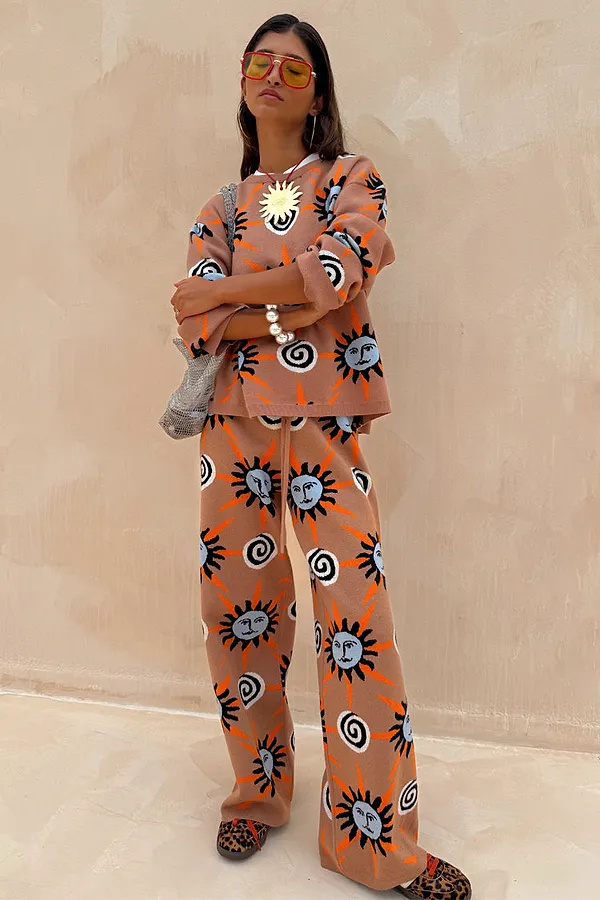 Never Fully Dressed Tan Sun Trousers