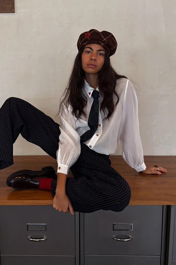 Never Fully Dressed White Love Miley Shirt