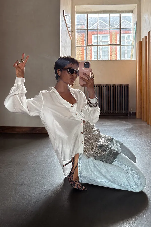 Never Fully Dressed White Miley Shirt