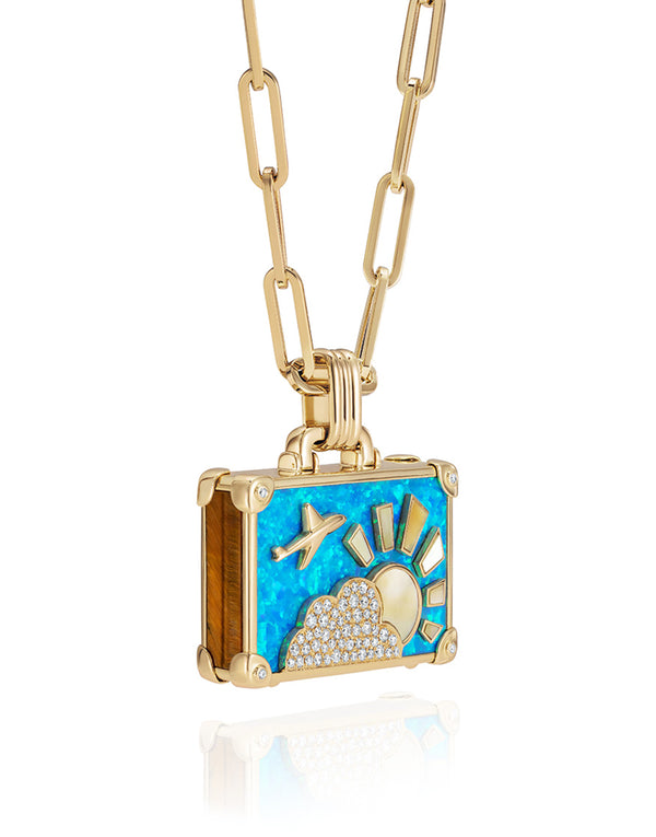 Nevernot ‘Beach Escape’ Suitcase