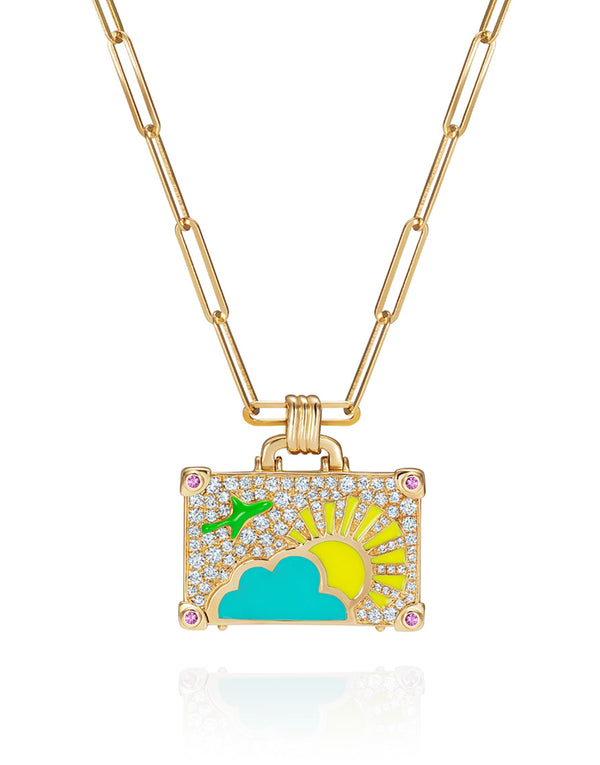 nevernot ‘Diamond Weekend Trip’ Suitcase