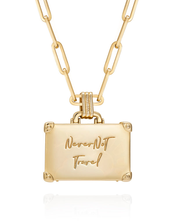 Nevernot 'Emerald Weekend Trip' Suitcase