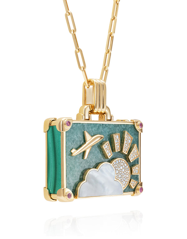 Nevernot ‘Game Changer’ XL Suitcase Necklace