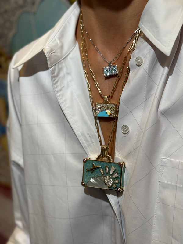 Nevernot ‘Game Changer’ XL Suitcase Necklace