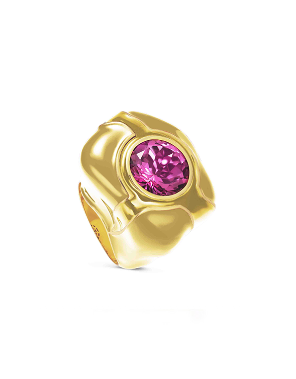 nevernot Gold Rock Ring