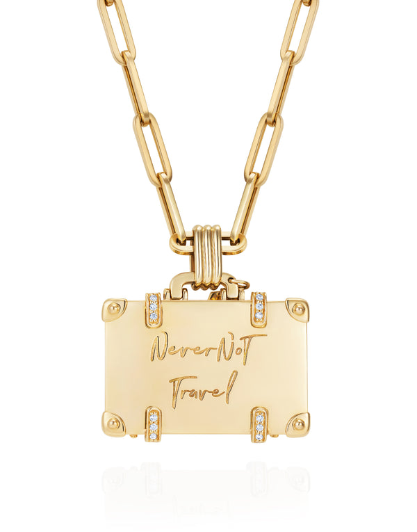 Nevernot 'Jet Set Go’ Suitcase