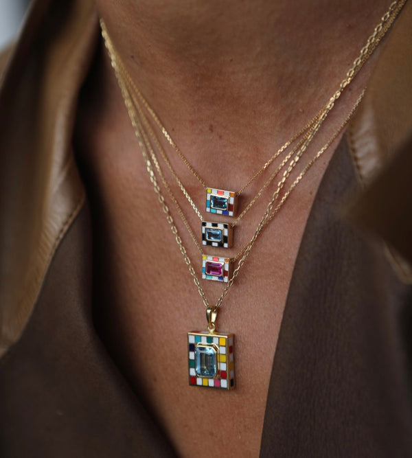 Nevernot Let's Play Chess Mini Pendant