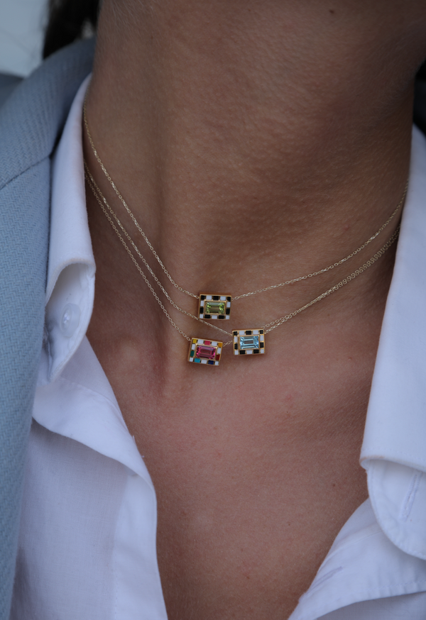Nevernot Let's Play Chess Mini Pendant
