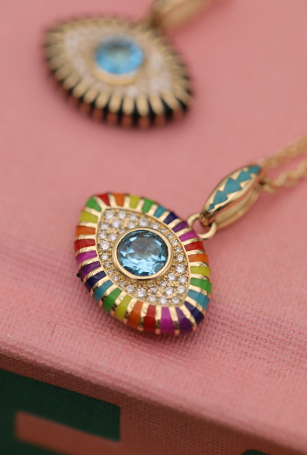 Nevernot 'Life In Colour' - Eye Pendant
