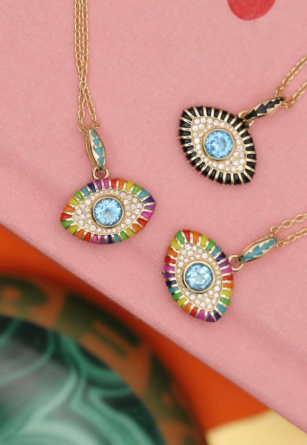 Nevernot 'Life In Colour' - Eye Pendant