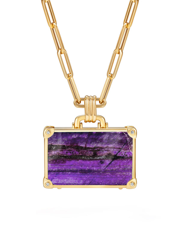 Nevernot 'Purple Power’ Suitcase