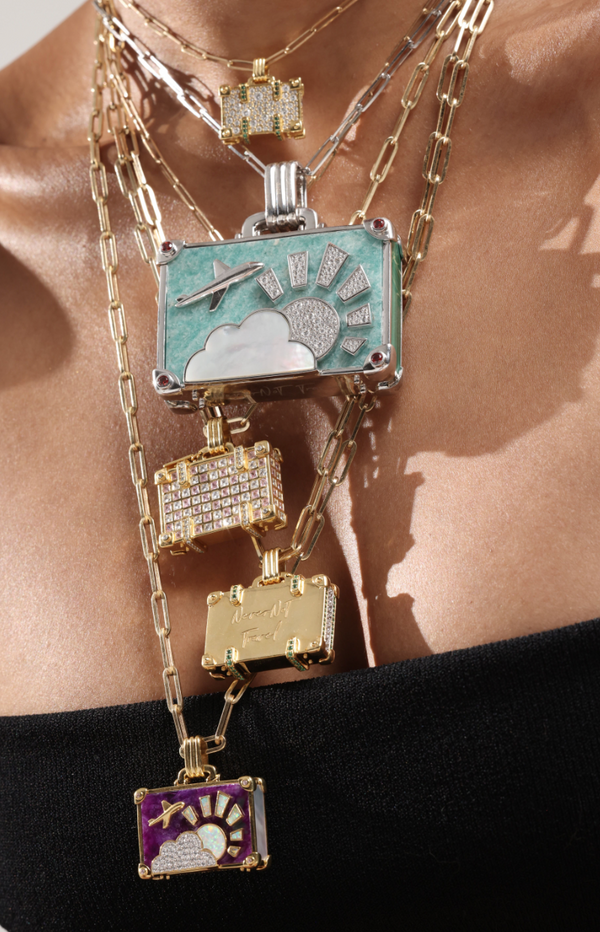 Nevernot 'Purple Power’ Suitcase