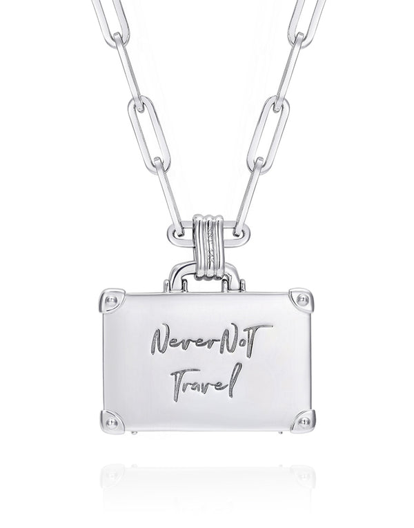 Nevernot 'Sapphires Weekend Trip' Suitcase